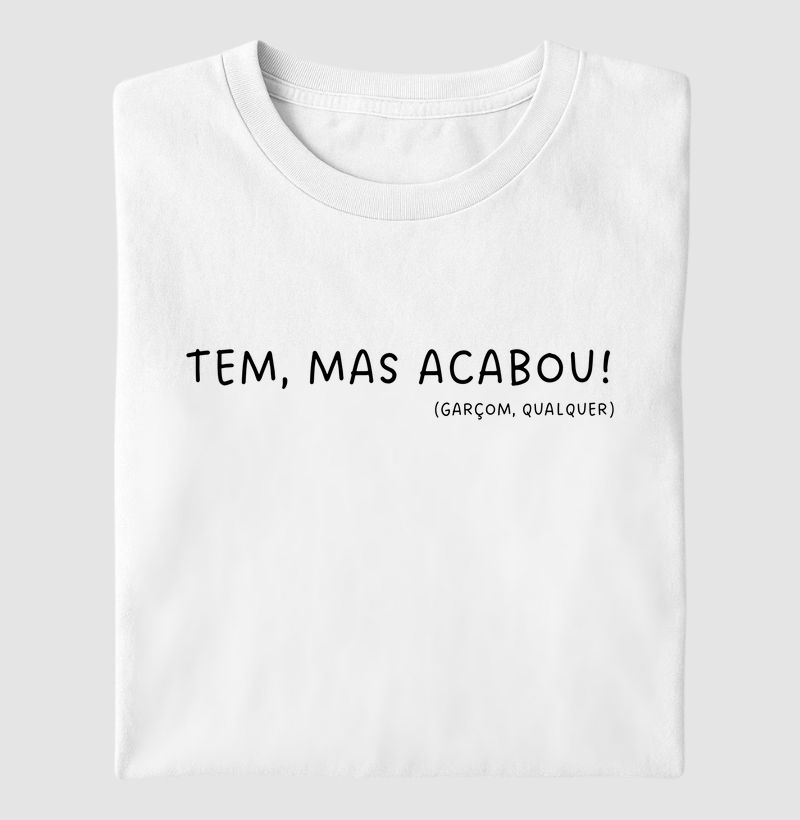 Cabô de acabar