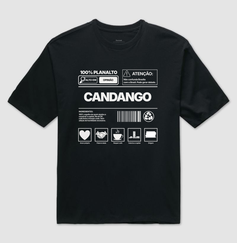 Candango | Essência - Camiseta Oversized
