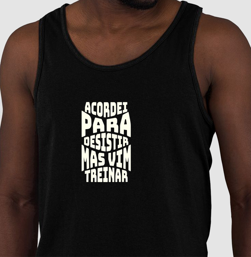 ACORDEI PARA DESISTIR