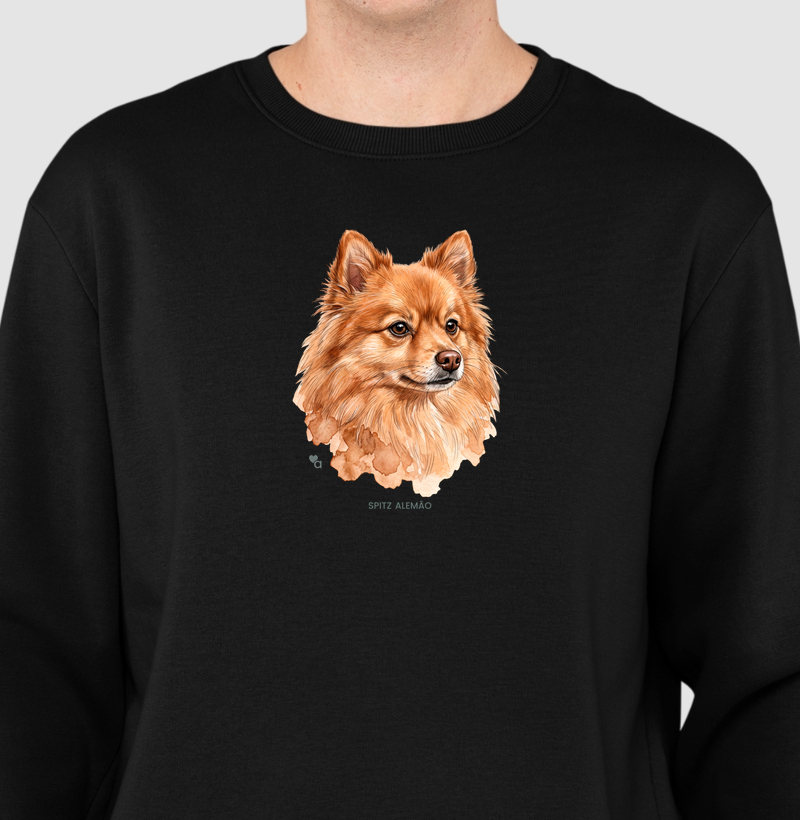 Cães - Spitz Alemão - Moletom Suéter