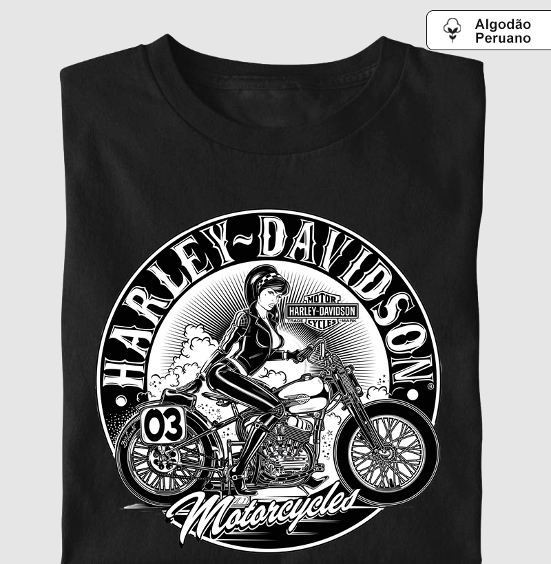 Supreme Harley Davidson 6 (tecido algodão peruano)