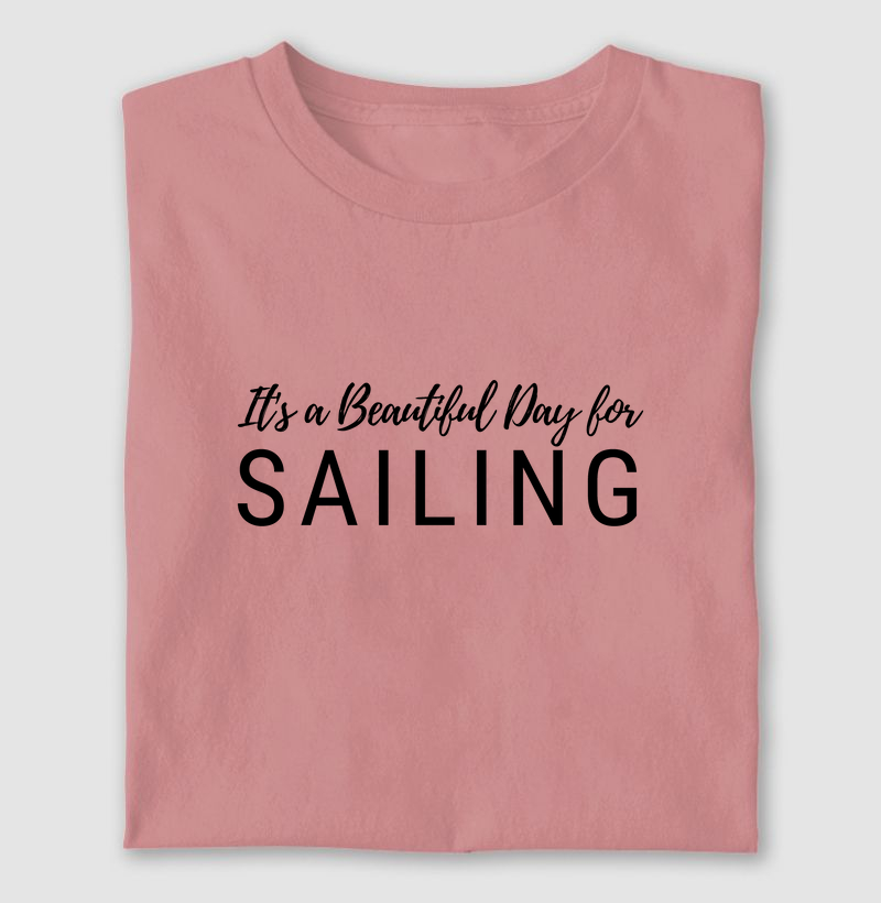 Beautiful day for sailing - algodão 30.1