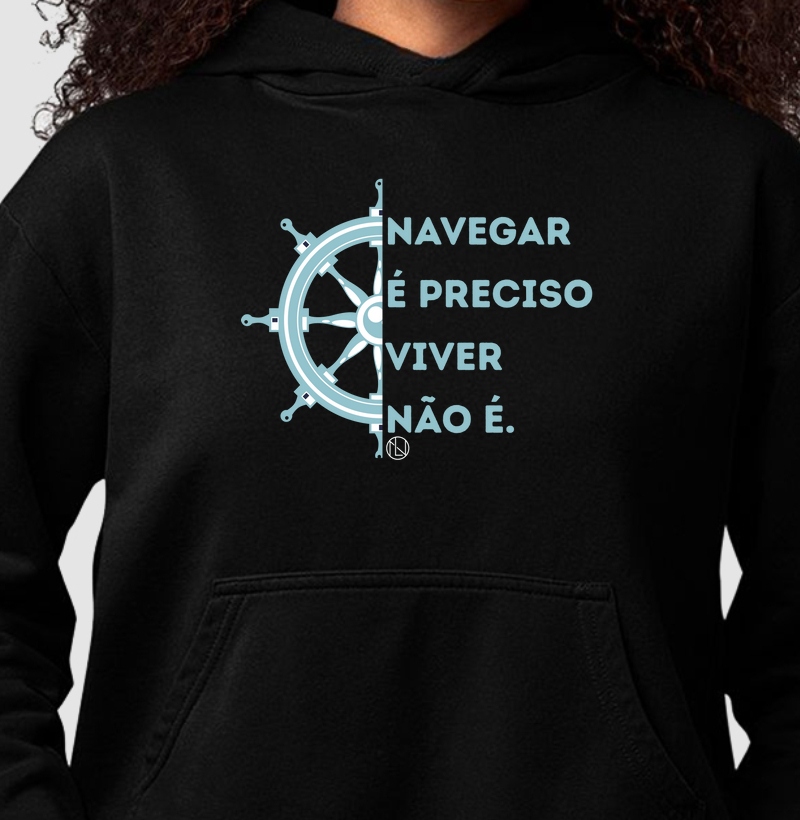 Hoodie Moletom Timão - Navegar é preciso