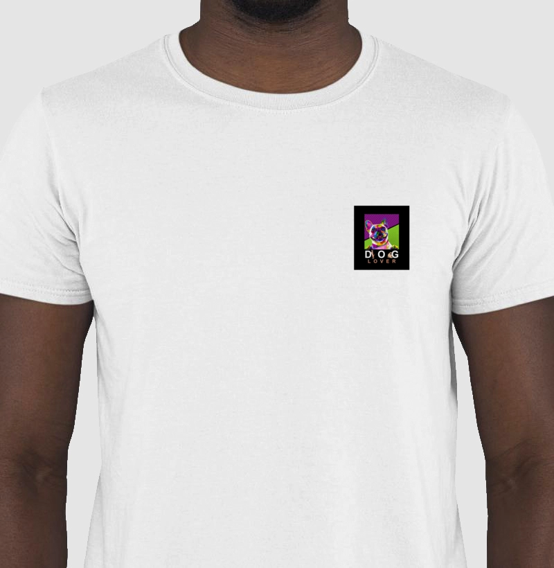 Dog Lover - Fundo Preto - Bolso