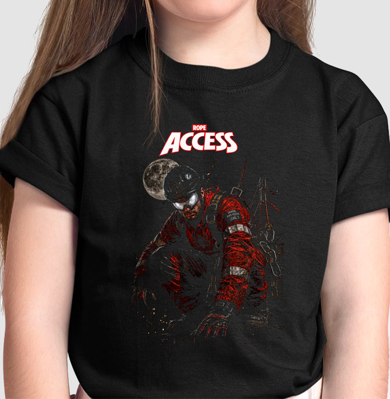 IRATA - Rope Access Hero 3 - Camiseta Infantil