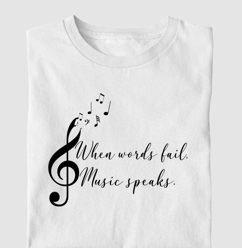 When words fail, Music speaks