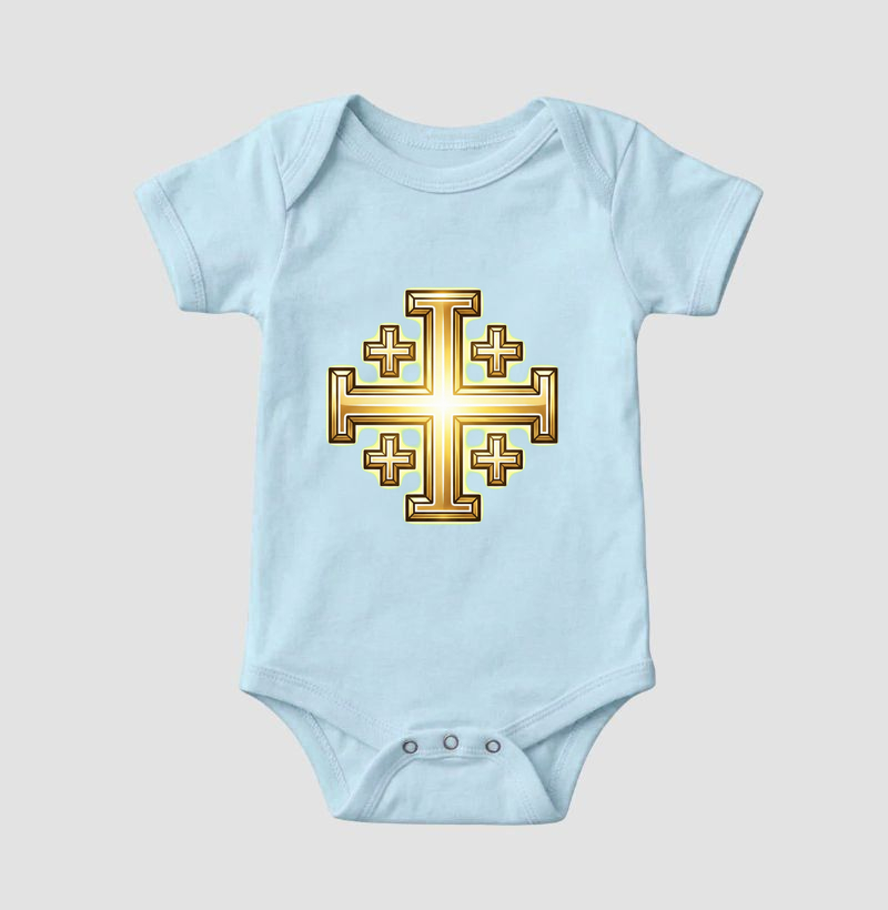 Cruz de Jerusalém - Body Infantil