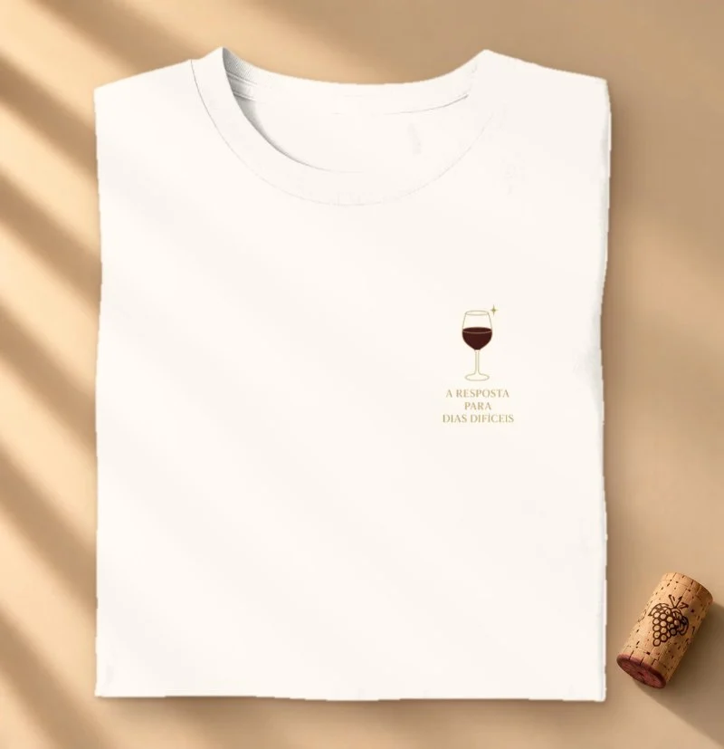 Camiseta A resposta para dias dificeis