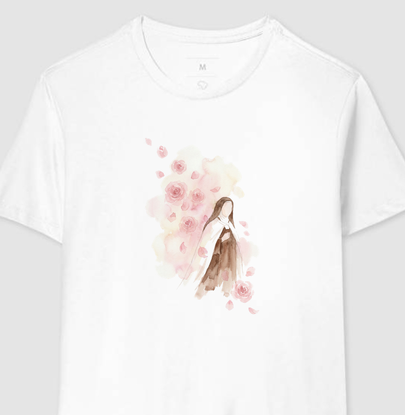 Chuva de Rosas Aquarela