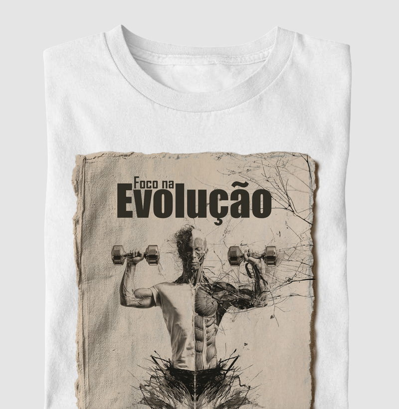 Foco na Evolução 01 - Camiseta