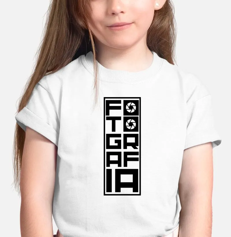 Camiseta mini fotografia