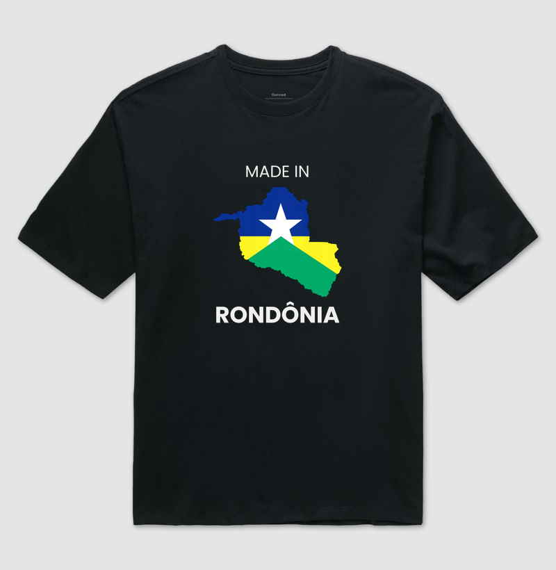 Made in Rondônia - Camiseta Oversized