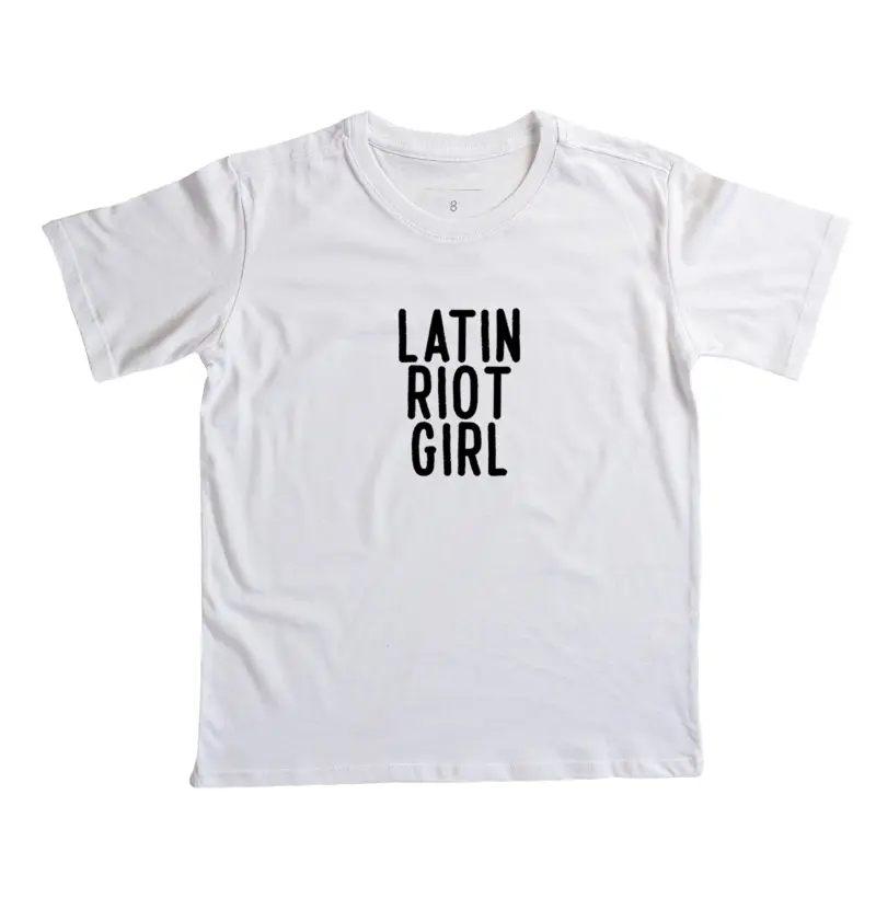 Camiseta Infantil Latin Riot Grrrl