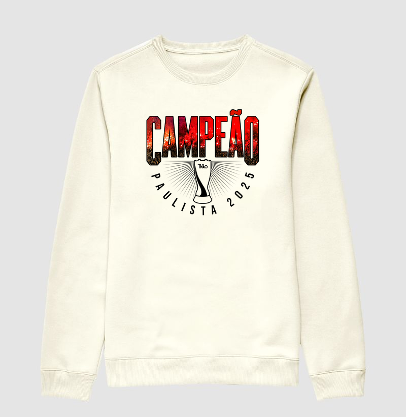 Suéter Moletom - Campeão Paulista 25