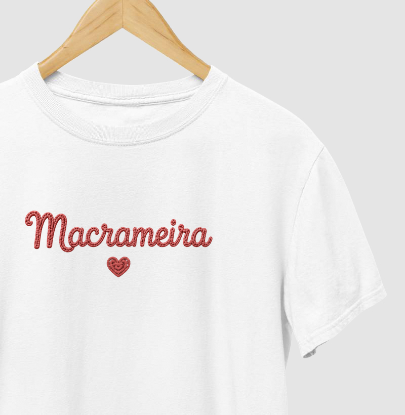 Macrameira em Macramê