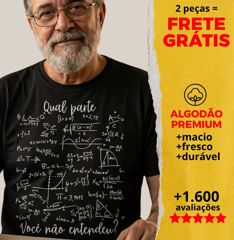 Camiseta Qual Parte Você não Entendeu
