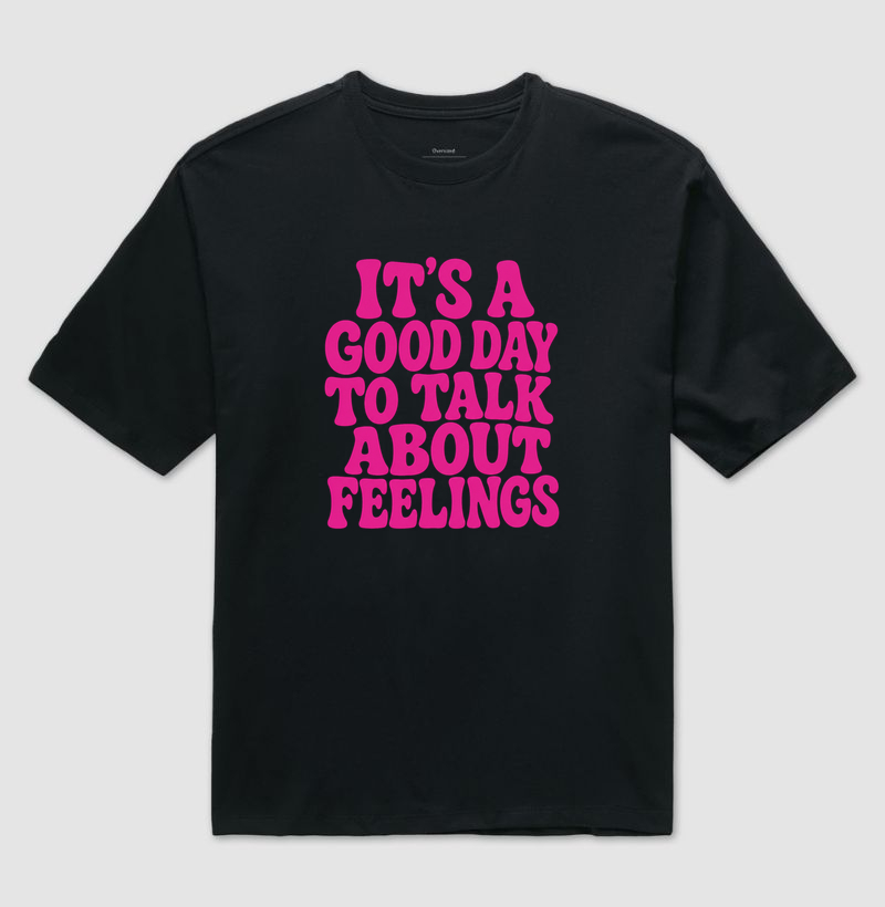 Camiseta Oversized | Feelings