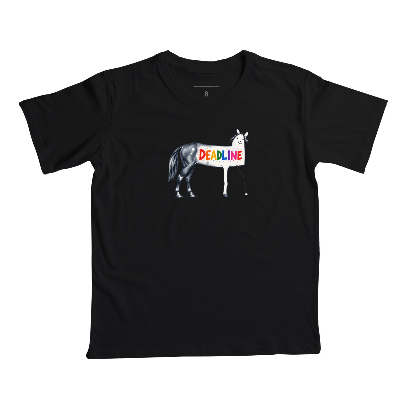 Deadline | O Cavalo dos Prazos - Camiseta Infantil