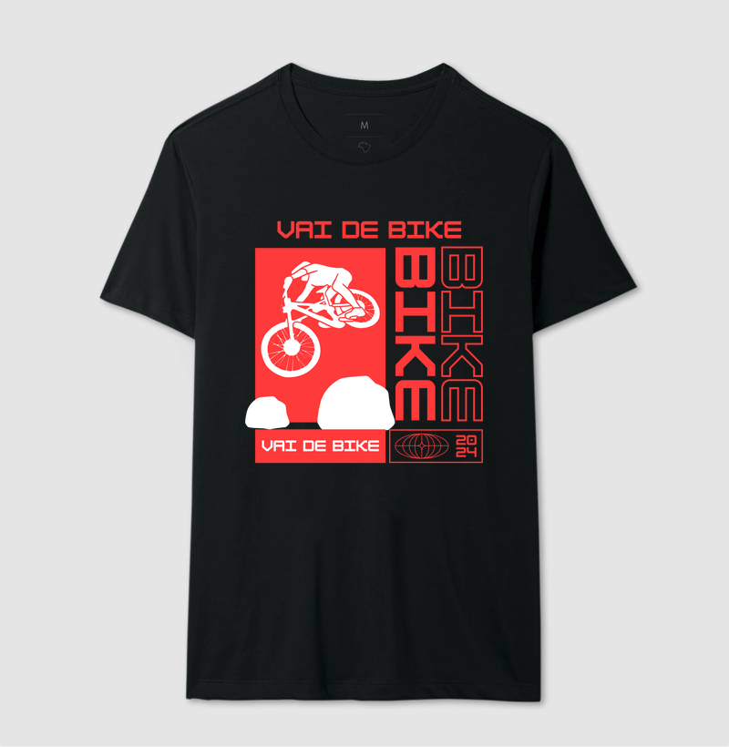 Camiseta Vai de bike 
