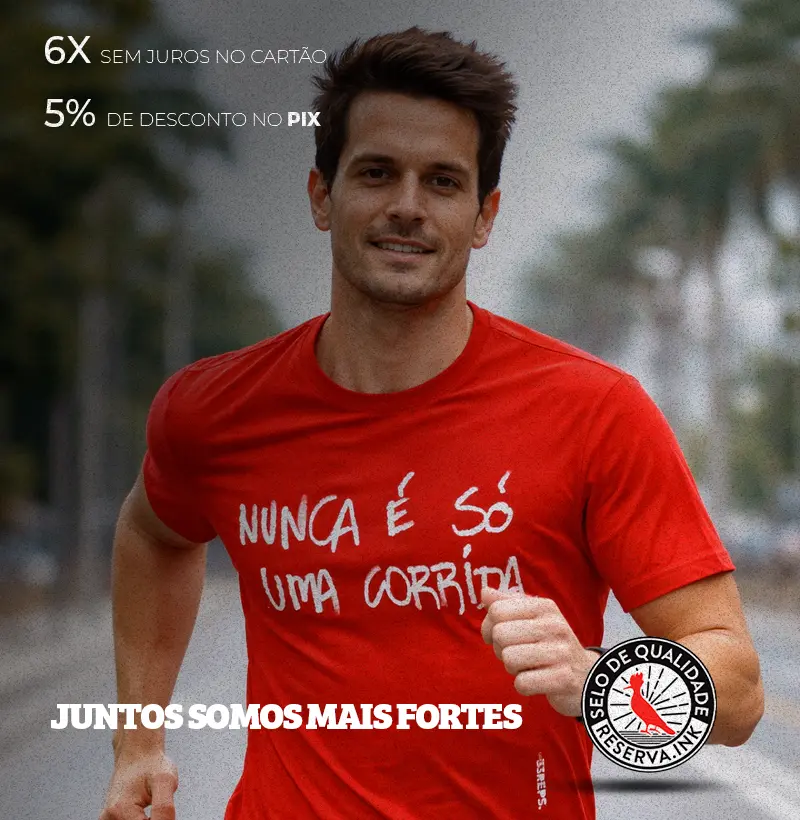 nunca é só uma corrida