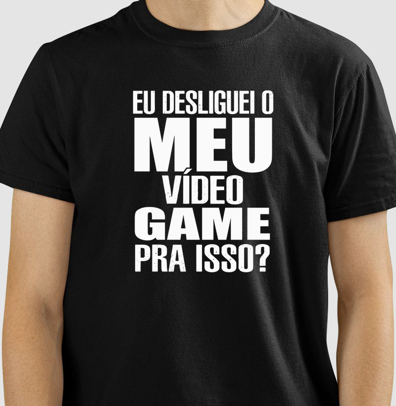 Desliguei o Videogame