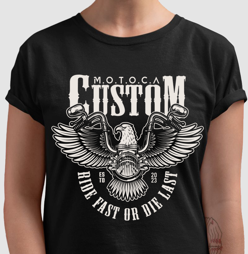 Custom Eagle Camiseta