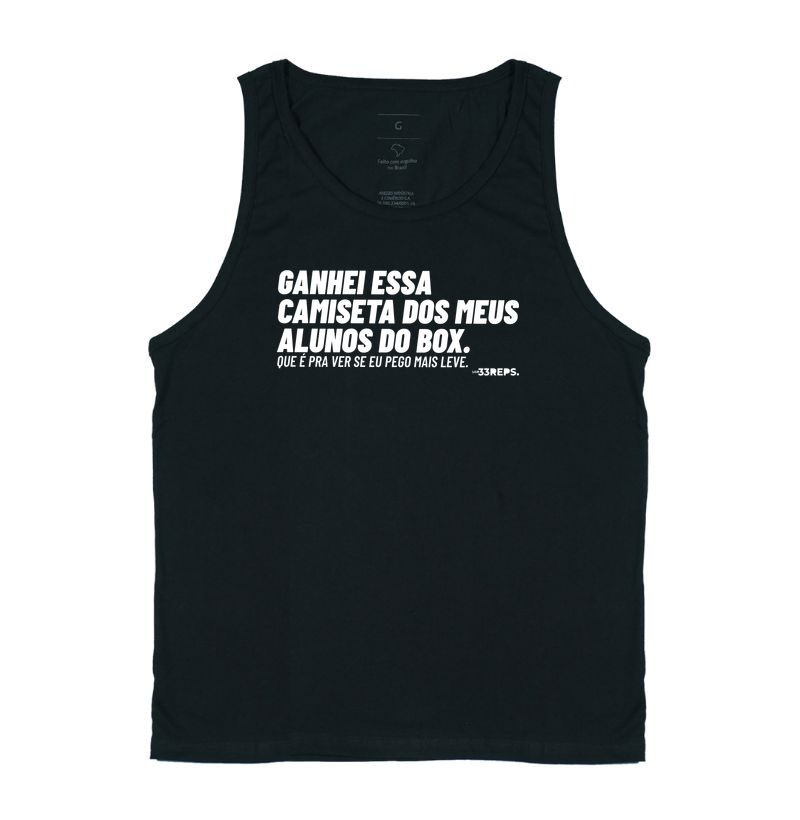 ganhei essa camiseta dos meus alunos