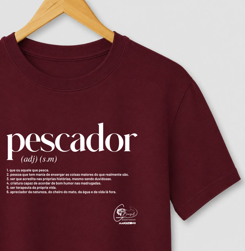 CAMISETA MASC. PESCADOR BY GABI BRASIL