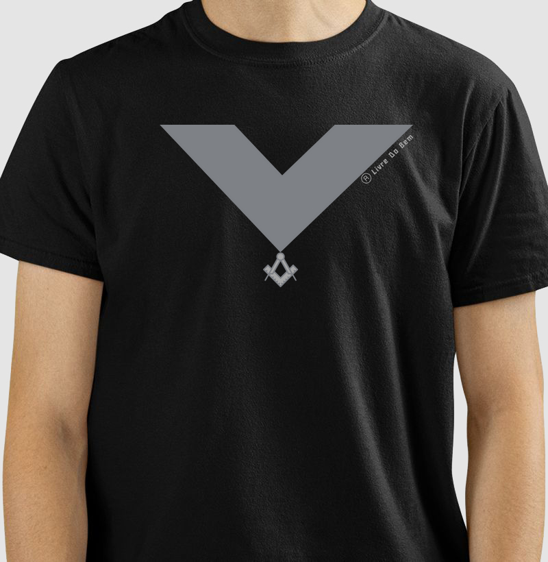 Camiseta maçonaria COLAR - ESQ COMP