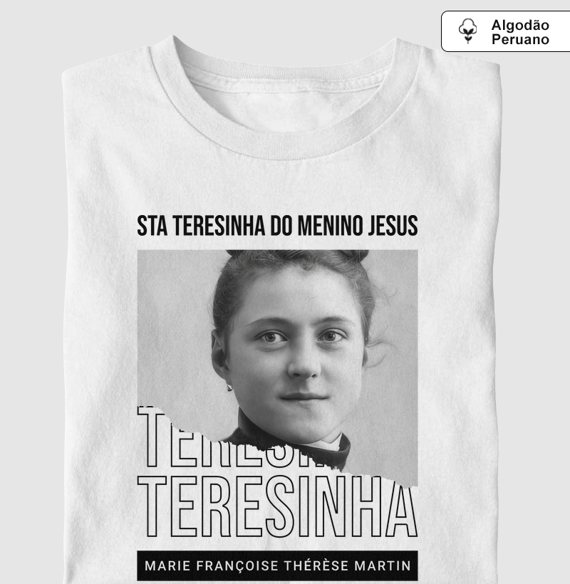 Sta Teresinha do Menino Jesus Algodão Peruano