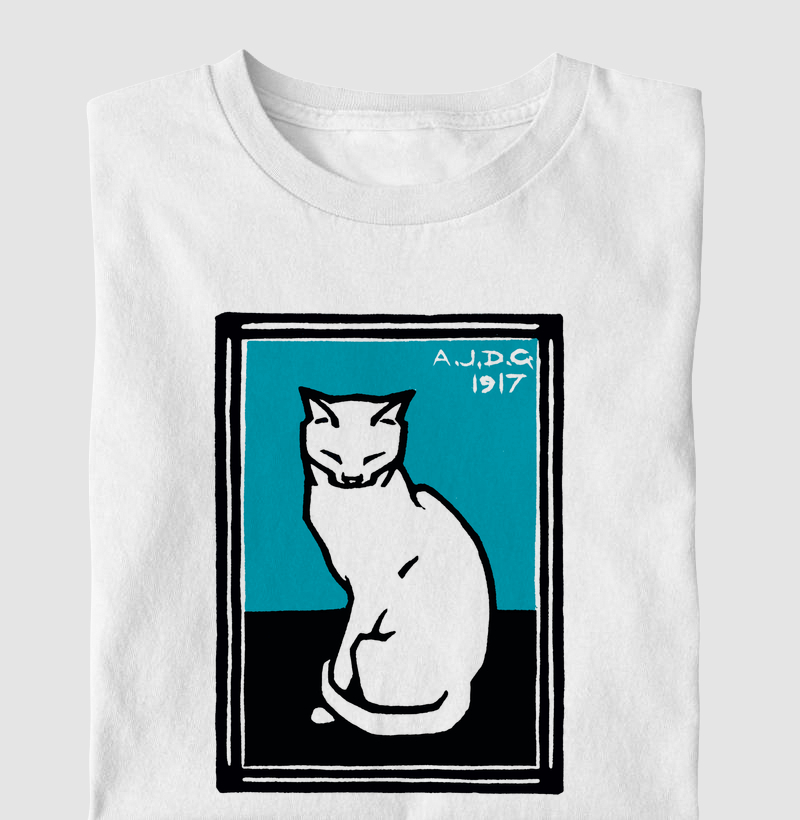 Sitting cat (1917) - Julie de Graag