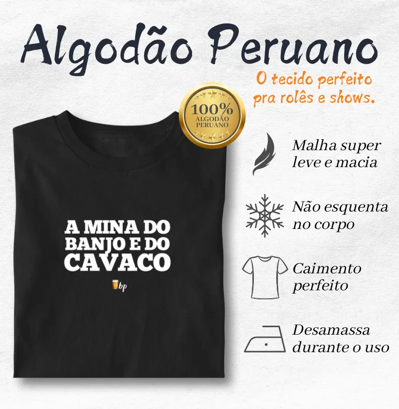 A mina do banjo e do cavaco