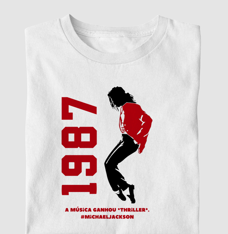 Coleção Anos Curiosos - 1987 - A música ganhou *Thriller*.