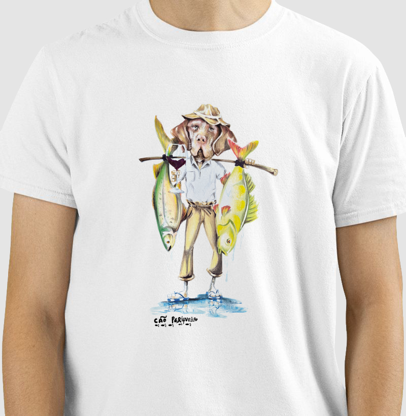 Pescador Perdigueiro - Camiseta