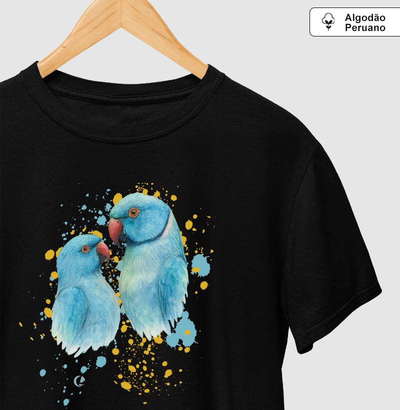 Camiseta Algodão Peruano - Ringnecks