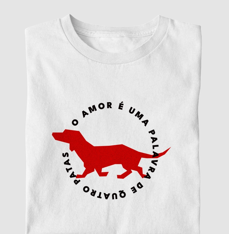 Camiseta Dachs - Palavra de 4 Patas !