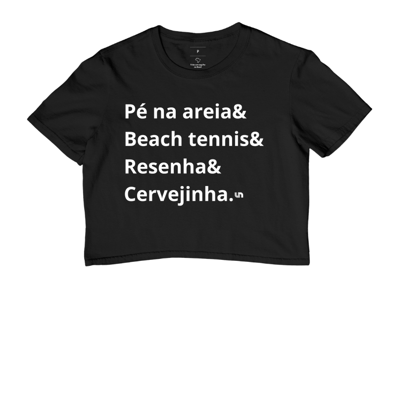 Pé na areia!