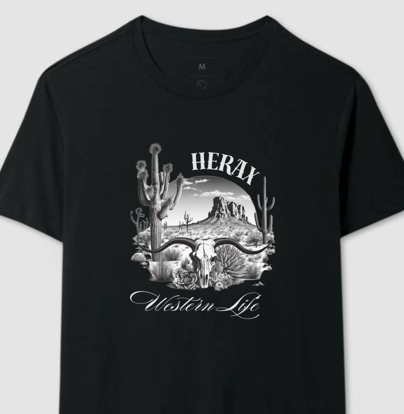 Camiseta HERAX - Western 01