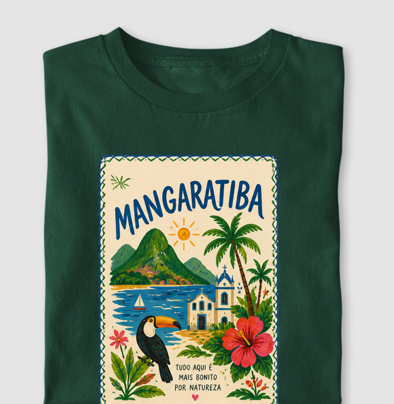 Camisa tropical Mangaratiba