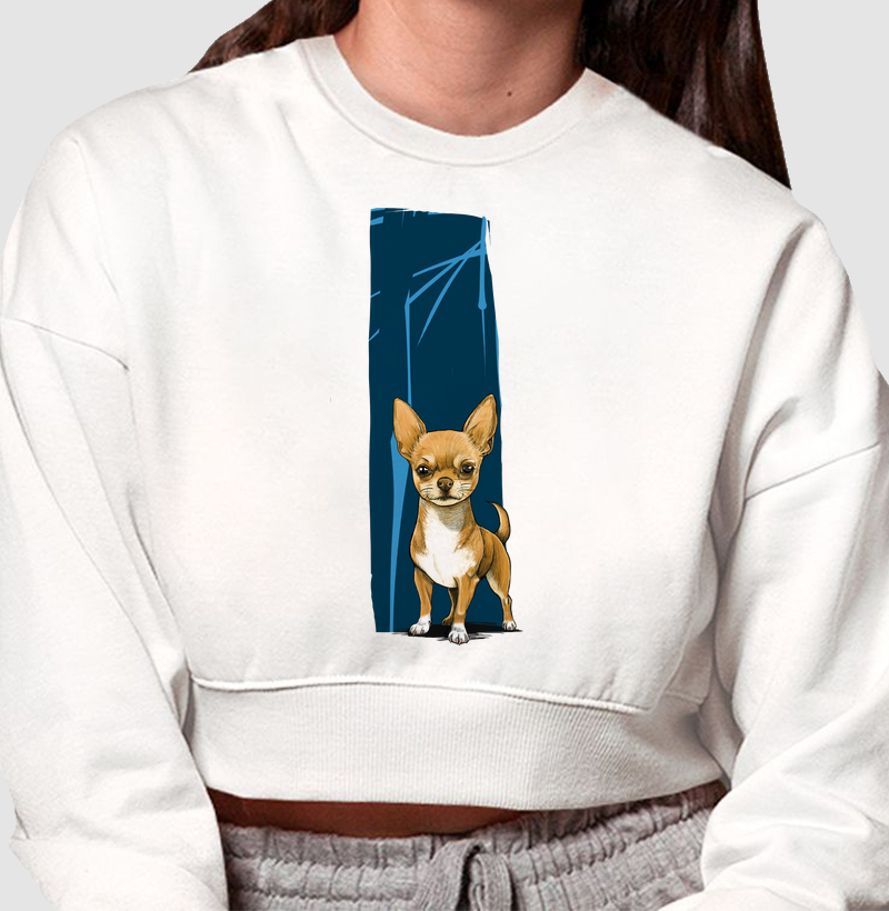 Cropped Moleton Chihuahua