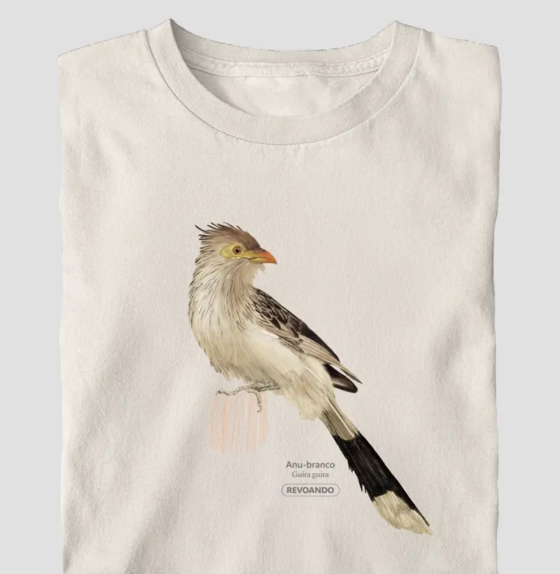 Inky Aves - Anu-branco - Oversized