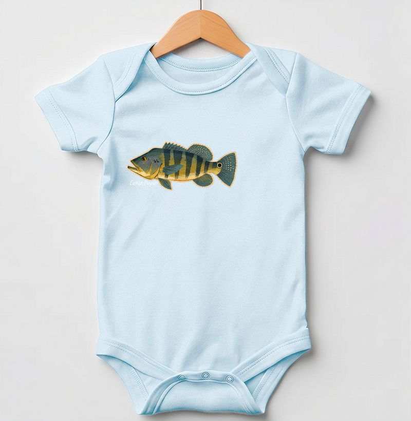 Tucunaré Azul - Body Infantil