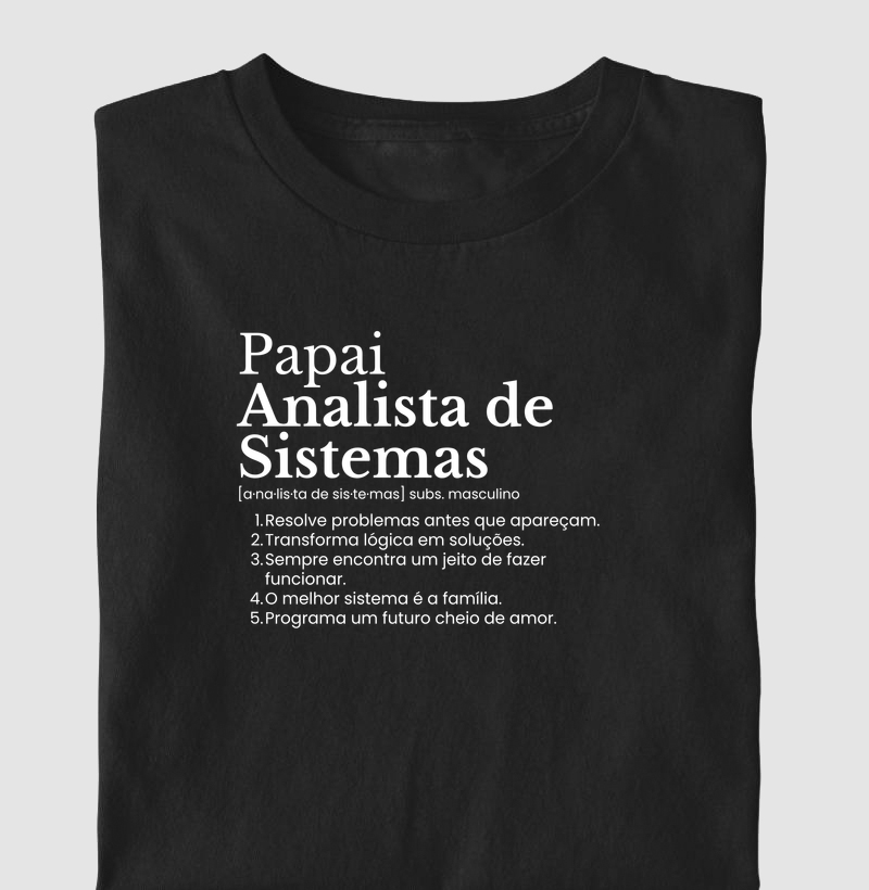 Papai Analista de Sistemas - definição