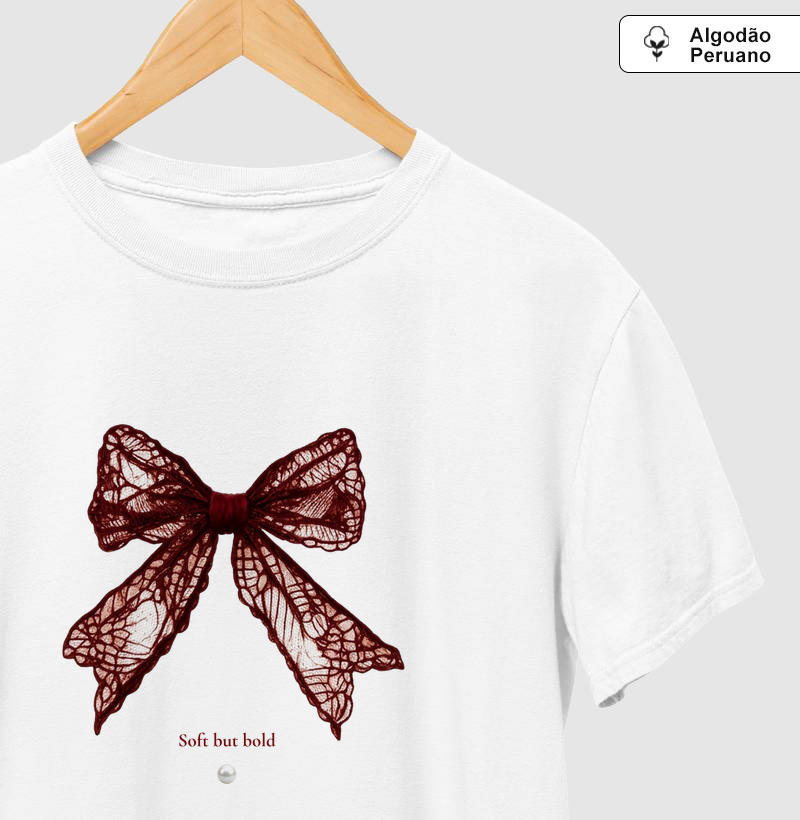 Laço Burgandy Algodão Peruano