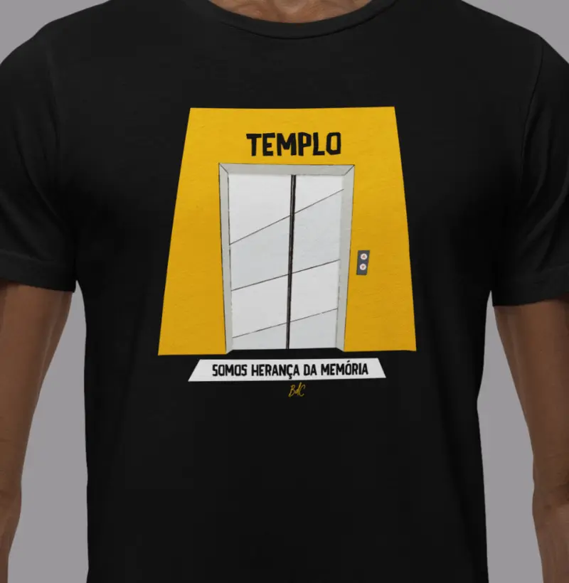 Elevador é Quase um Templo - Camiseta