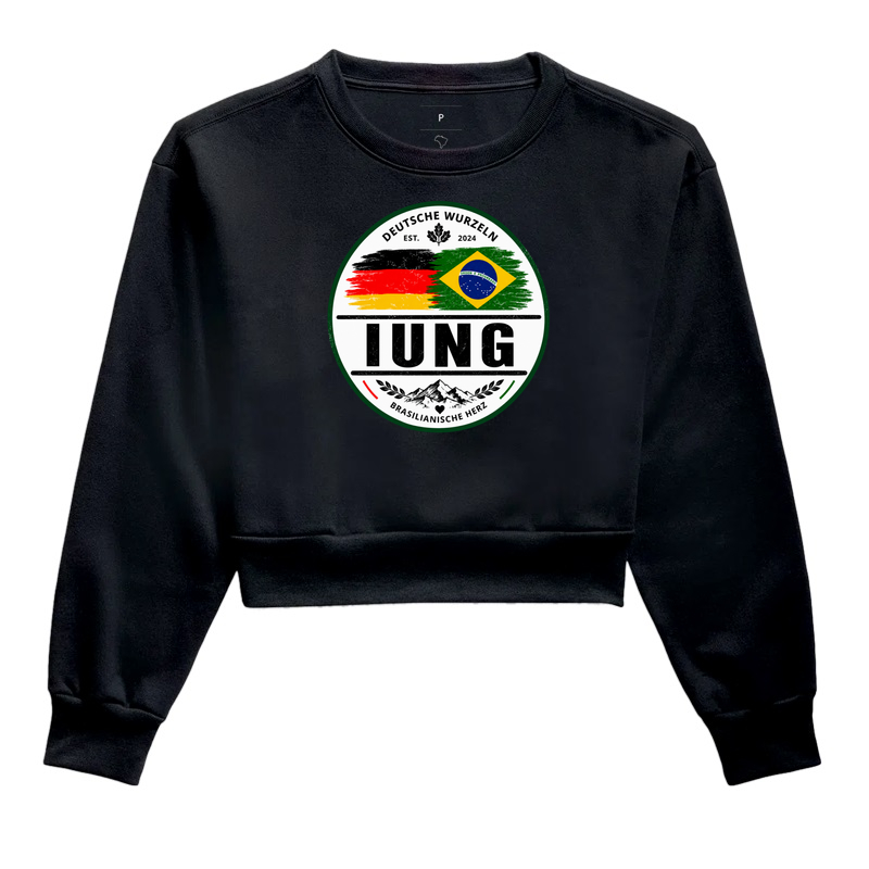 Iung  - Cropped Moletom