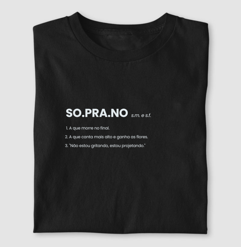 Ver as camisetas de voz, camiseta da Loja da Ópera