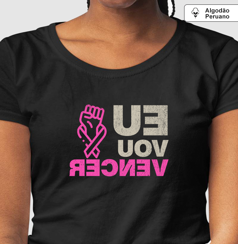 Eu Vou Vencer - Camiseta Pima