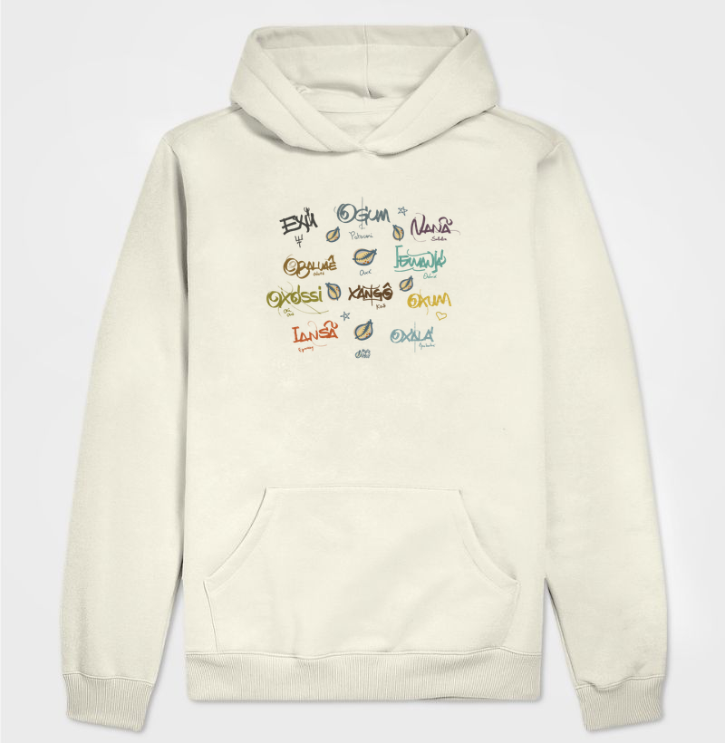 Hoodie Moletom Orixás Axé Maria Patuá