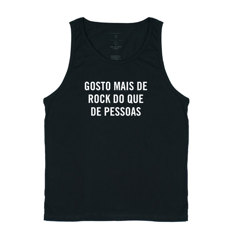 Gosto mais de Rock do que de pessoas